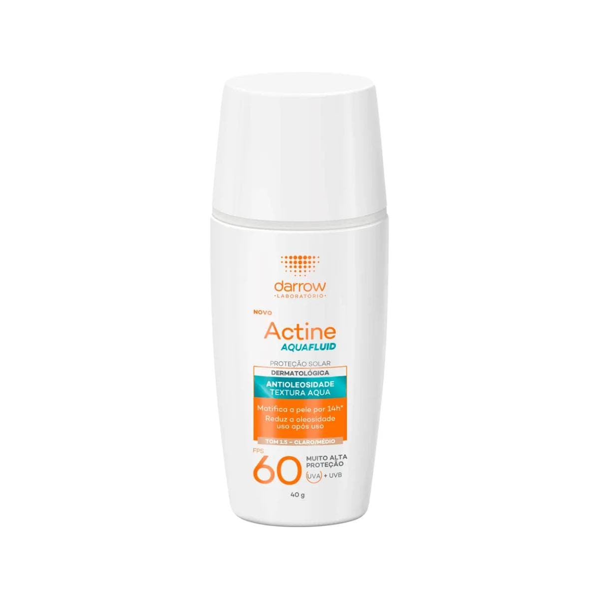 ACTINE AQUAFLUID FPS60 CLARO MEDIO 40G