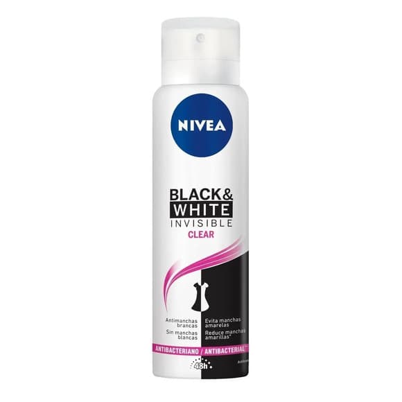 DES AERO NIVEA FEM BLACK WHITE INVISIBLE 150ML