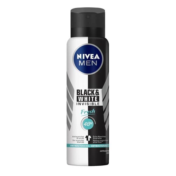 DES AERO NIVEA MEN BLACK WHITE INVISIBLE FRESH 150ML