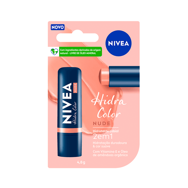 PROT LABIAL NIVEA 4,8G COLOR NUDE
