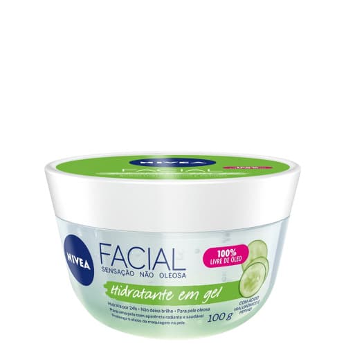 CR EM GEL NIVEA FACIAL 100G ACIDO HIALORONICO E PEPINO
