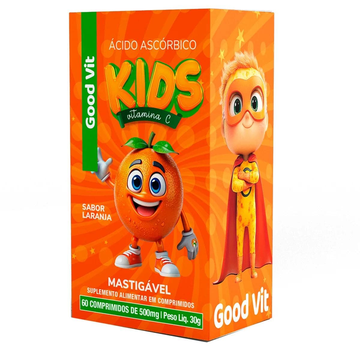 GOOD VIT KIDS VITAMINA C MASTIGAVEL 60"S