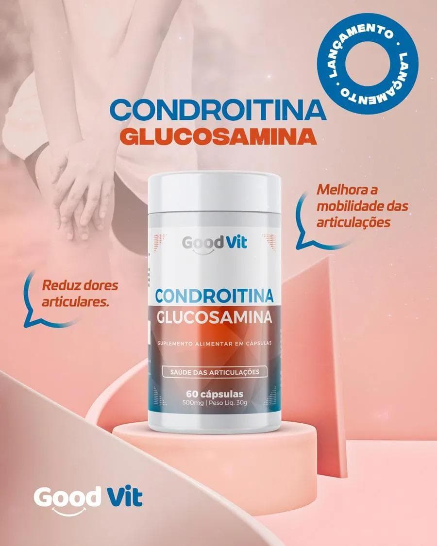 SUP ALIM GOOD VIT CONDROITINA GLUCOSAMINA 60"S