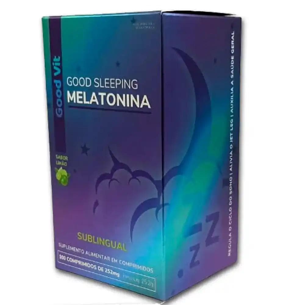 SUP ALIM GOOD VIT SLEEPING MELATONINA 100"S