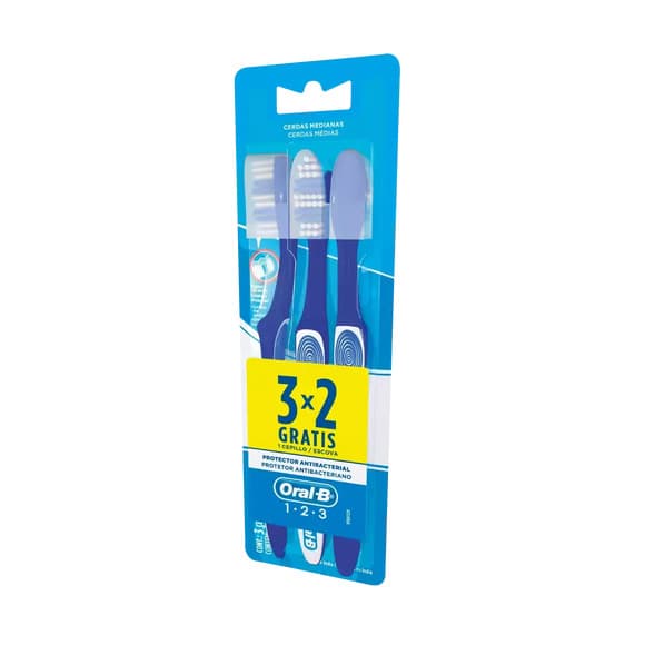 ESC DENTAL ORAL-B 123 PROT ANTIBACTERIAL L3P2UN
