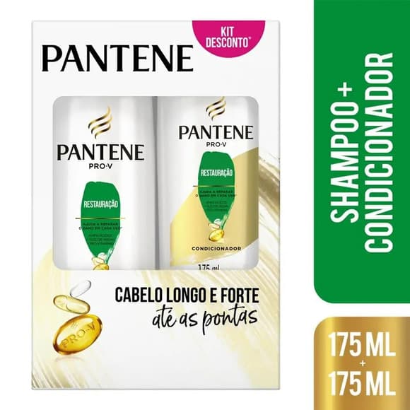 KIT SH+COND PANTENE RESTAURACAO 175ML+175ML
