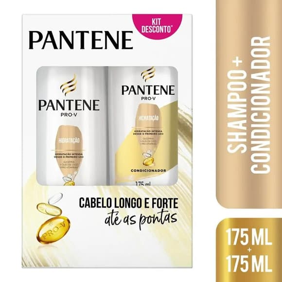 KIT SH+COND PANTENE HIDRAT 175ML+175ML
