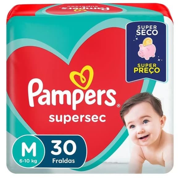 FRD PAMPERS SUPERSEC ECON M C/30