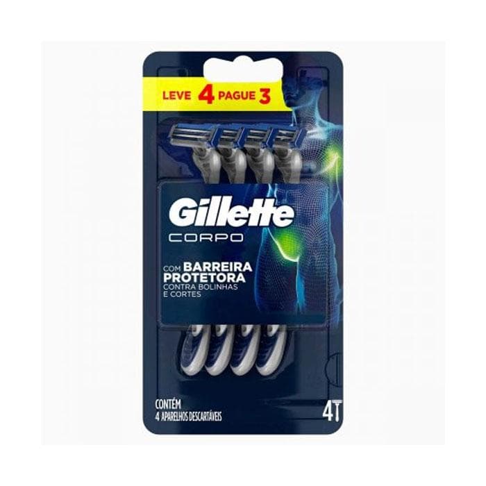 APAR DEPIL GILLETTE CORPO L4P3