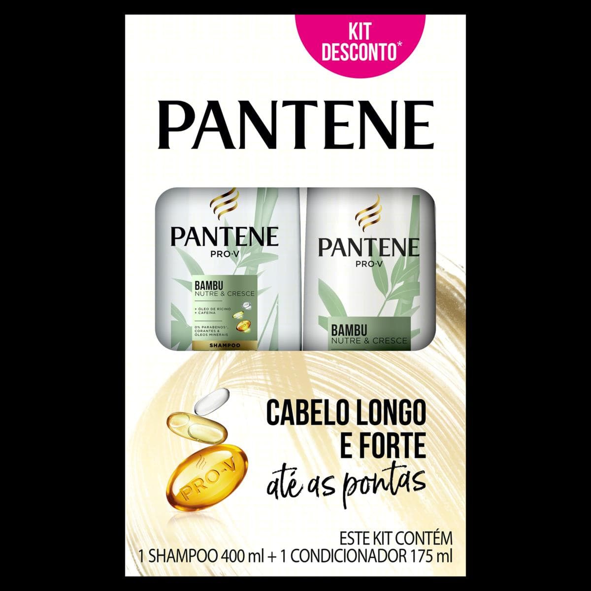 KIT SH+COND PANTENE BAMBU 400ML+175ML