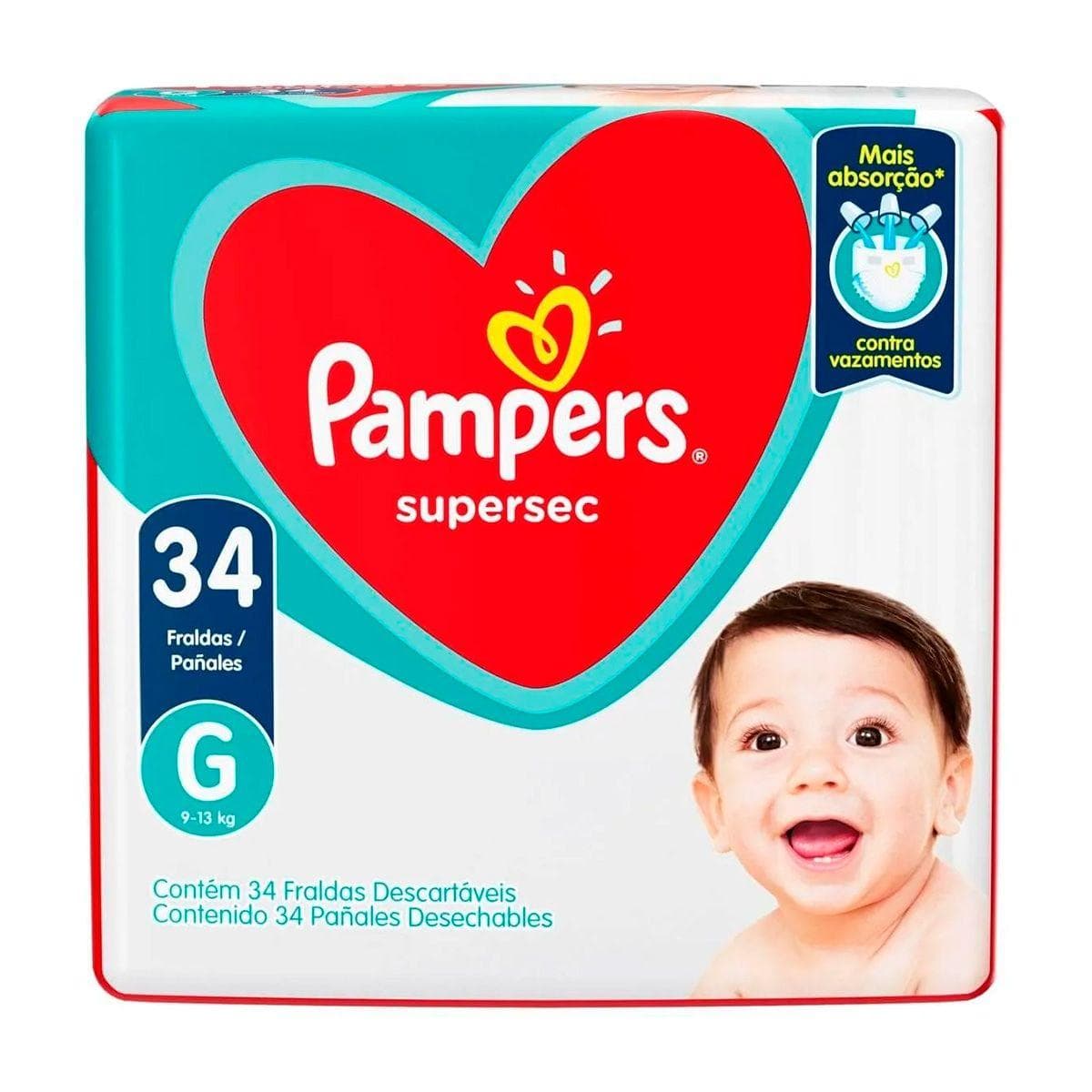 FRD PAMPERS SUPERSEC MEGA G C/34