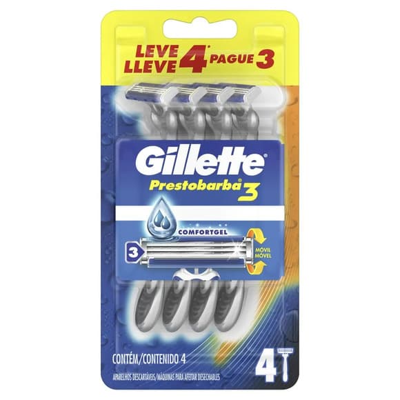 APAR BARBEAR GILLETTE PRESTOBARBA III L4P3