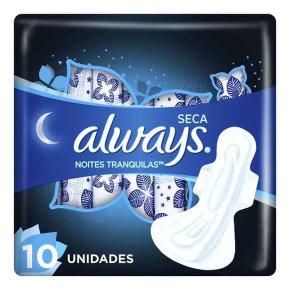ABS ALWAYS NOITES TRANQ C/A HIPER LONGO XXG C/10
