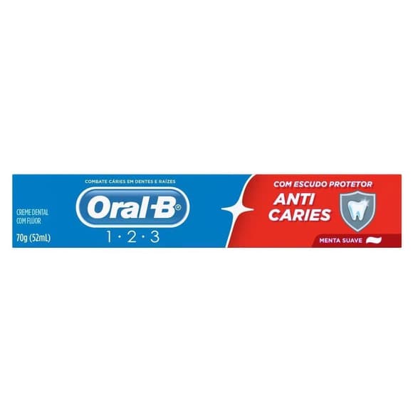 CR DENTAL ORAL-B 123 ANTI CARIES 70G