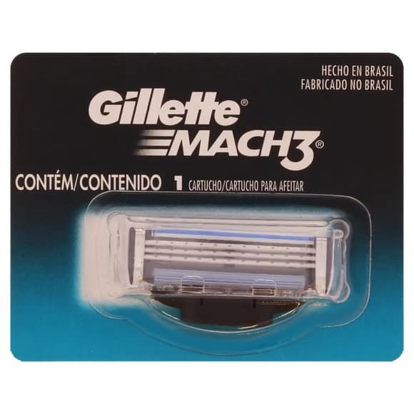 CARGA GILLETTE MACH3 REGULAR 1UN
