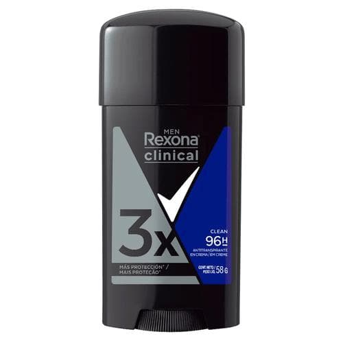 DES CR REXONA MEN CLINICAL CLEAN 58G