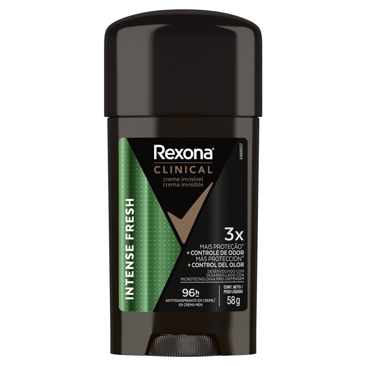 DES CR REXONA MEN CLINICAL INTENSE FRESH 58G