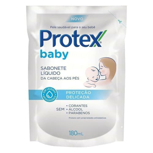 SAB PROTEX BABY PELE DELICADA REFIL 180ML