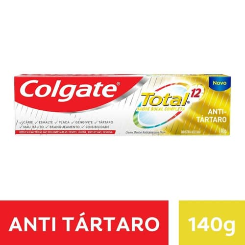 CR DENTAL COLGATE TOTAL 12 ANTITARTARO 140G