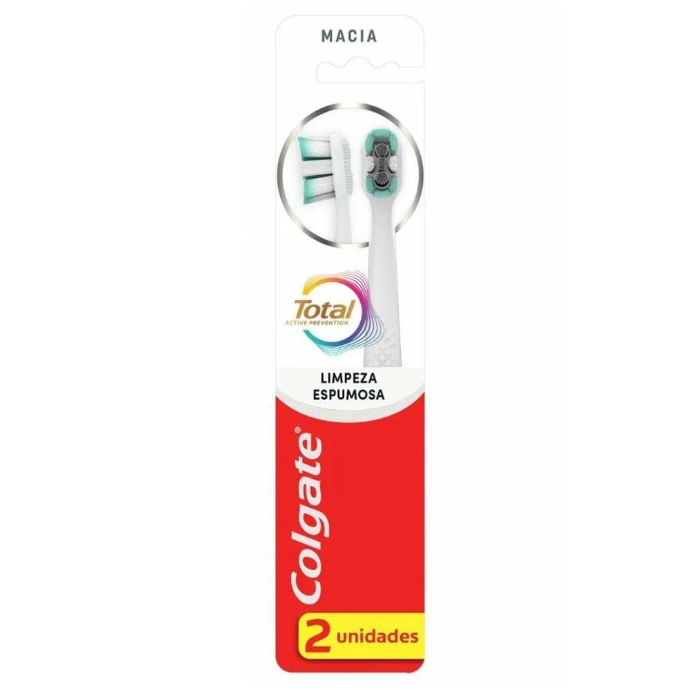 ESC DENTAL COLGATE TOTAL LIMPEZA ESPUMOSA C/2