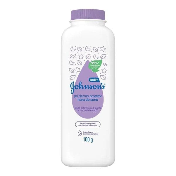 TALCO JOHNSONS BABY HORA DO SONO 100G