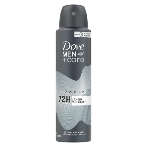 DES AERO DOVE MEN+CARE SEM PERFUME 150ML