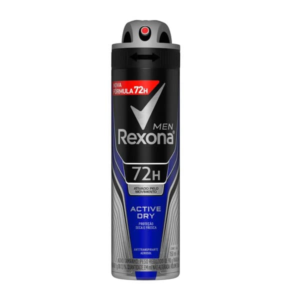 DES AERO REXONA MEN ACTIVE DRY 150ML