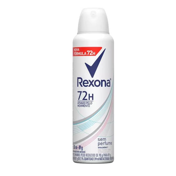 DES AERO REXONA FEM S/PERFUME 150ML