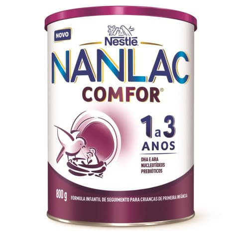LEITE NANLAC 1 A 3 ANOS COMFOR 800G