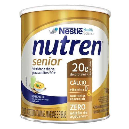 NUTREN SENIOR S/SABOR 740G