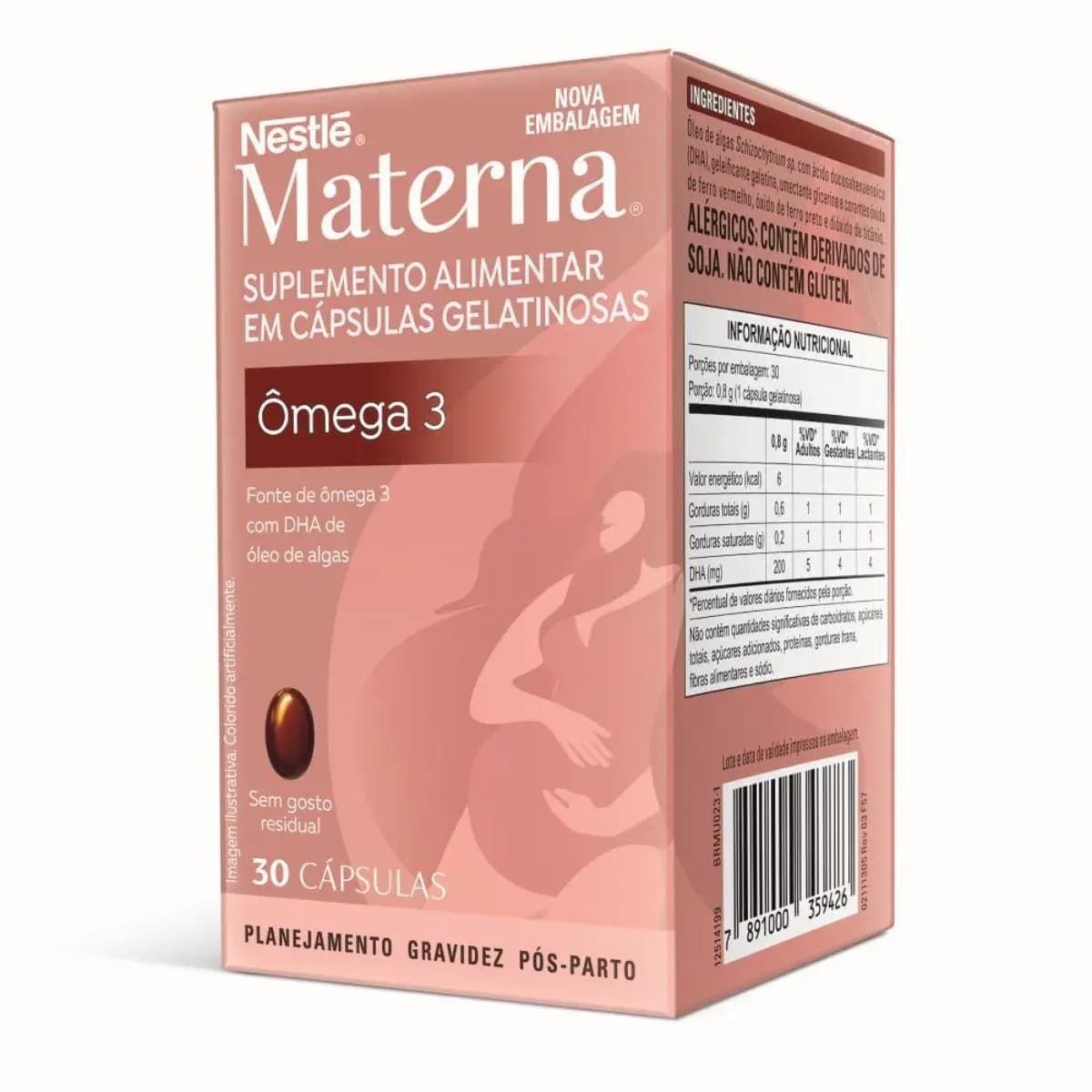 MATERNA OMEGA 3 DHA 30''S