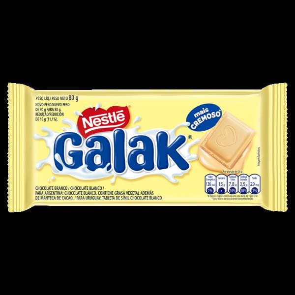 CHOC NESTLE GALAK BRANCO 80G