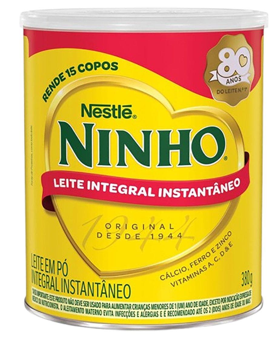 LEITE NINHO INTEGRAL INSTANTANEO 380G