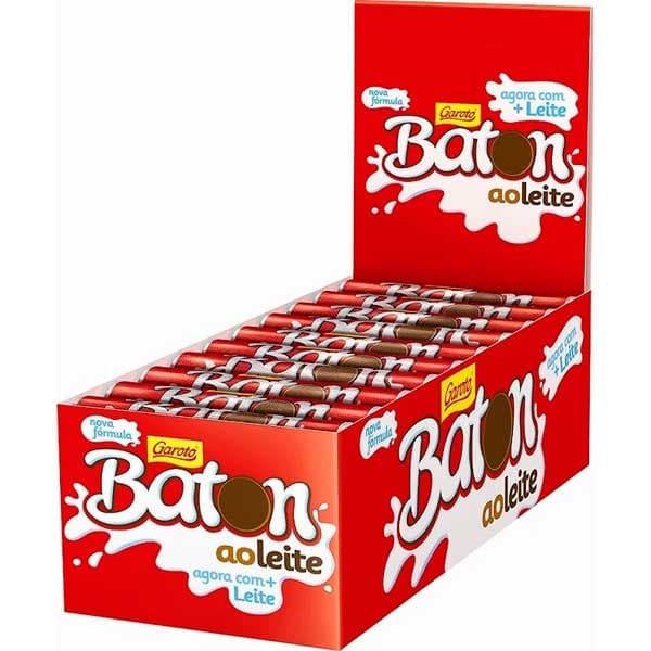 CHOC BATON AO LEITE 16G CX/30