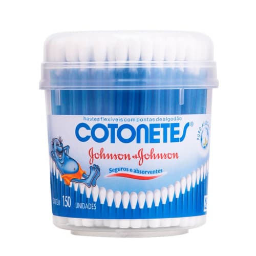 HASTES FLEX COTONETES J&J POTE C/150