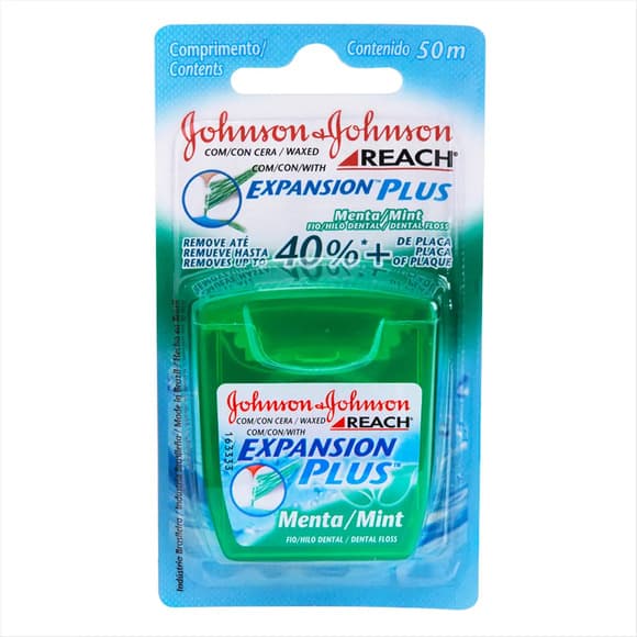 FIO DENT J&J 50M REACH MENTA
