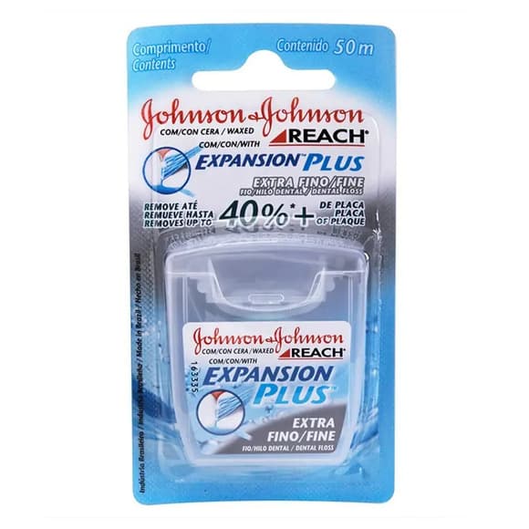 FIO DENT J&J REACH EXTRA FINO 50M