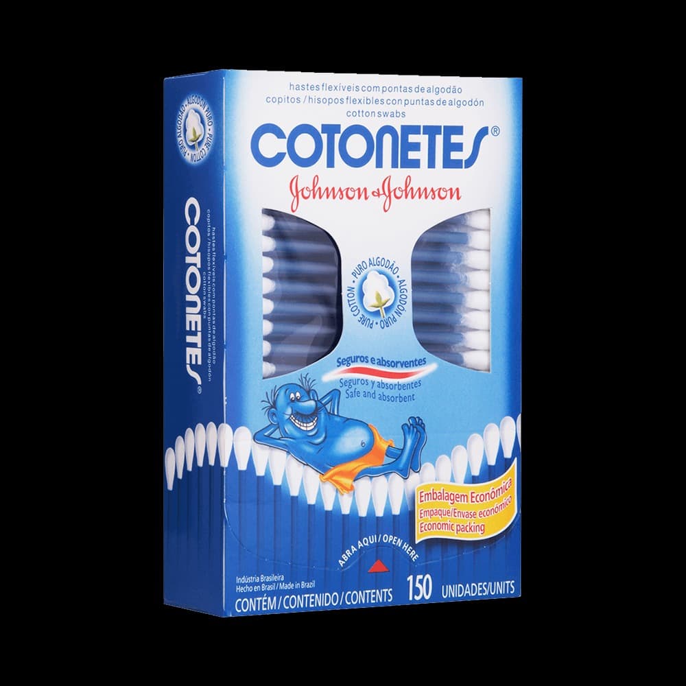 HASTES FLEX COTONETES J&J 150UN