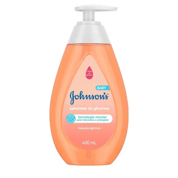 SAB LIQ J&J BABY GLICERINA 400ML