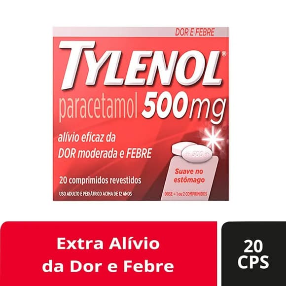 TYLENOL 500MG 20''S