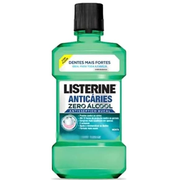 ENX BUCAL LISTERINE ANTICARES S/ALCOOL 250ML