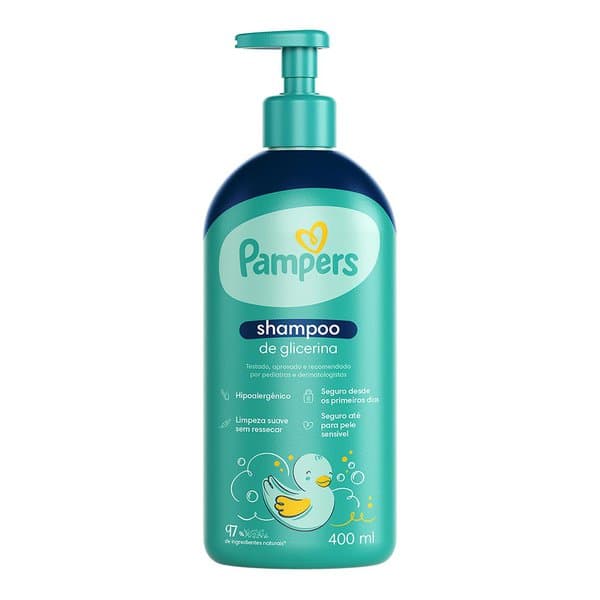 SH PAMPERS GLICERINA 400ML