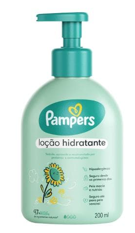PAMPERS LOCAO HIDRATANTE GIRASSOL 200ML