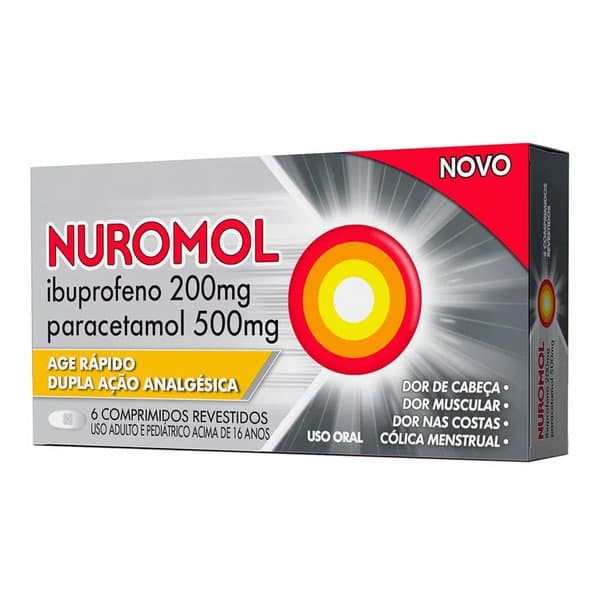 NUROMOL ANALGESICO 6''S