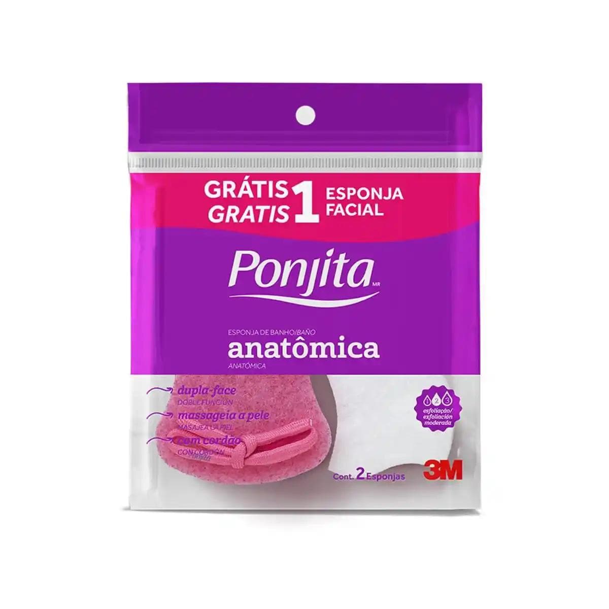 ESPONJA BANHO PONJITA C/FIBRA NATURAL