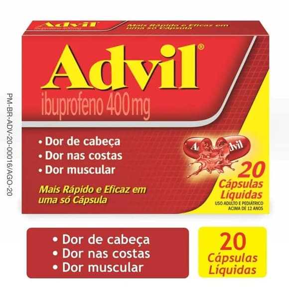 ADVIL 400MG 20"S
