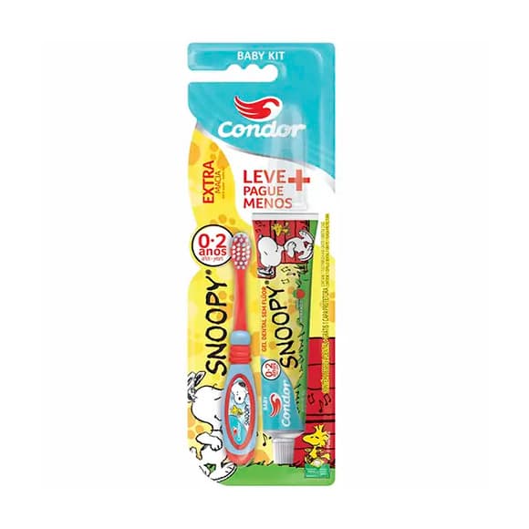 KIT ESC DENTAL INF CONDOR LILICA MAC + CR DENTAL LILICA 50G