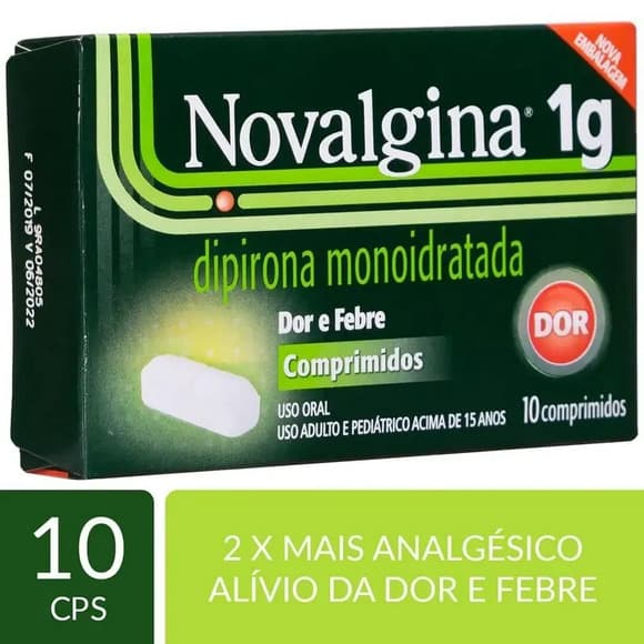 NOVALGINA 1G 10''S