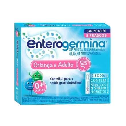 ENTEROGERMINA CRIANCA E ADULTO 5ML C/5
