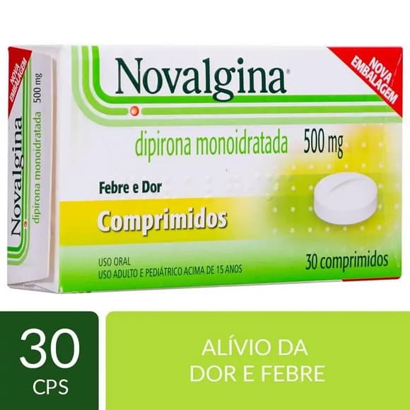 NOVALGINA 500MG 30''S